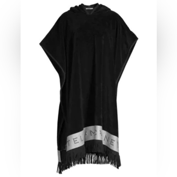 Stella McCartney***Terry Velour Cotton Hooded Poncho***One size $450 - Picture 2 of 7
